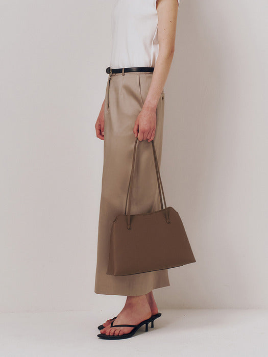 Kindersalmon Raymonda Leather Bag Taupe