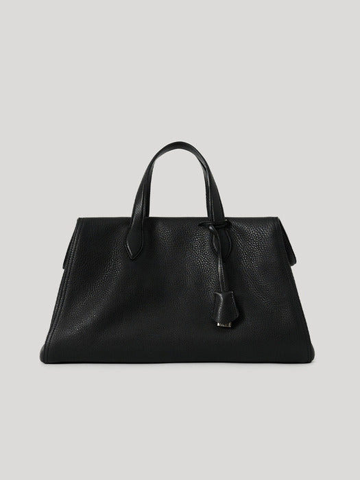 Kindersalmon Cambre Leather Tote Bag Black