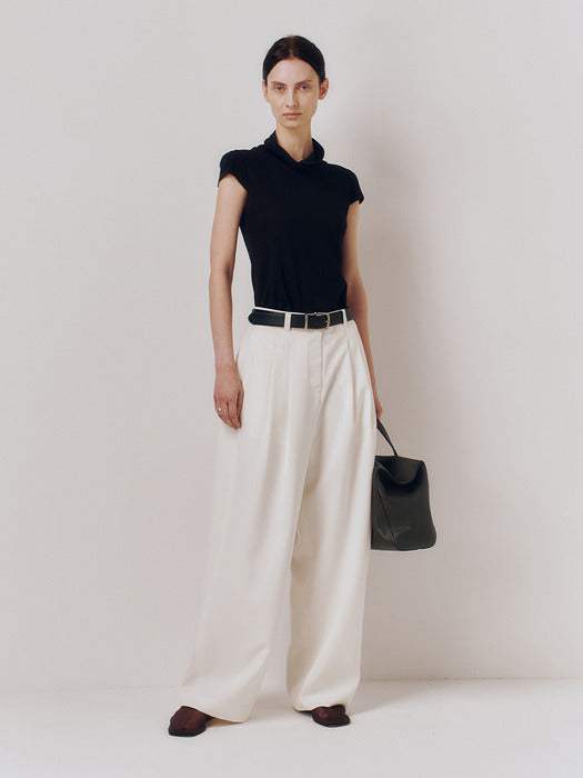 Kindersalmon Cambre Leather Tote Bag Coal