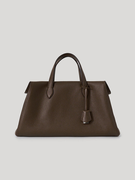 Kindersalmon Cambre Leather Tote Bag Tan