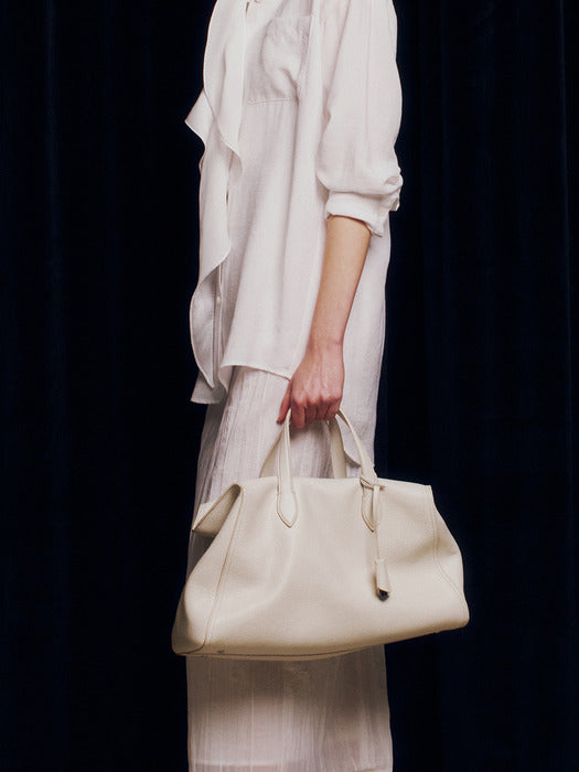 Kindersalmon Cambre Leather Tote Bag Shell