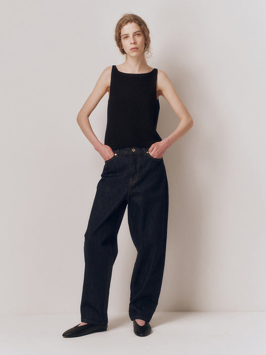 Kindersalmon Ami Sleeveless Black