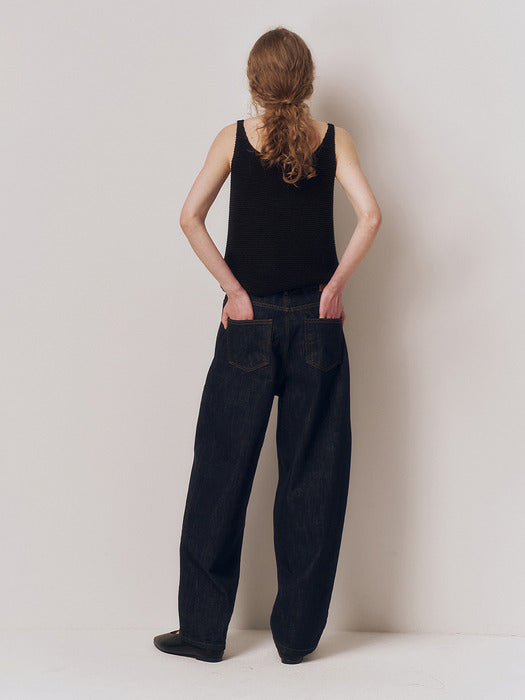 Kindersalmon Ami Sleeveless Black