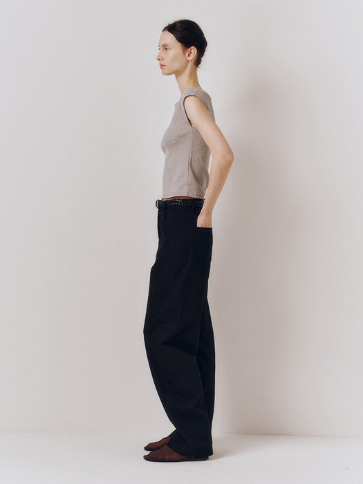 Kindersalmon French Sleeve Jersey Top Gray