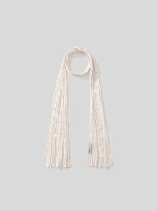 Kindersalmon Lily Scarf White 12