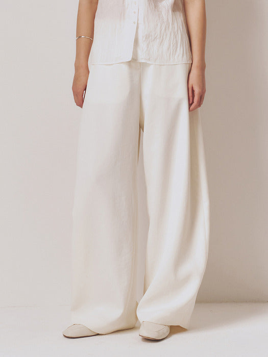 Kindersalmon Curved Ceramic Pants White