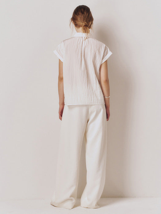 Kindersalmon Curved Ceramic Pants White