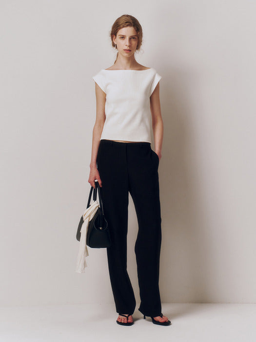 Kindersalmon Ella Lowrise Pants Black