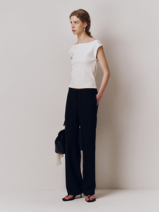 Kindersalmon Ella Lowrise Pants Black