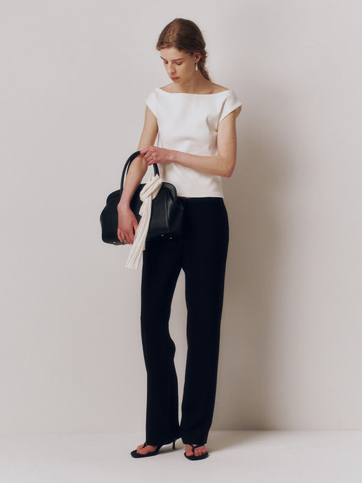 Kindersalmon Ella Lowrise Pants Black