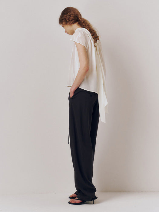 Kindersalmon Sail Trouser Charcoal