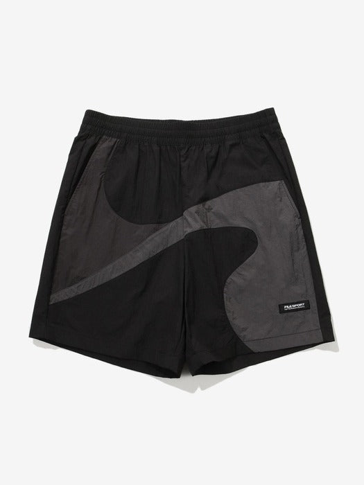 Fila Tone-on-tone Color Half Pants Blk