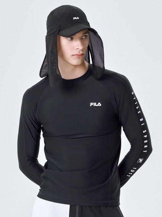 Fila Pullover Rashguard Blk