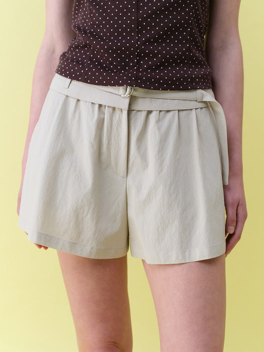 Raive Belted Short Pants