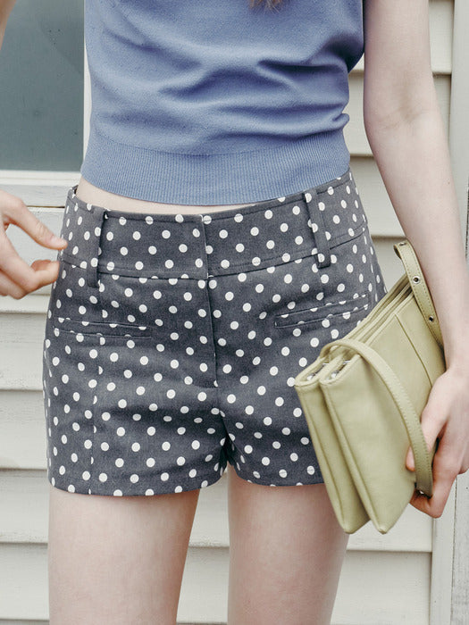 Raive Dot Pocket-detail Shorts