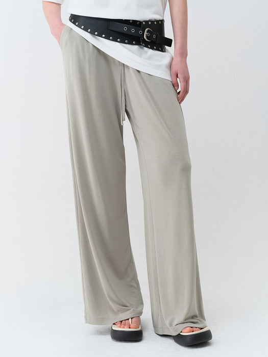 Raive Summer Banding Wide Pants