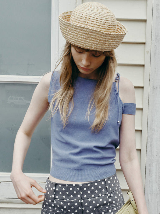 Raive Shoulder Strap Detail Knit