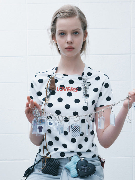 Raive Dot Lovers Print T-shirts
