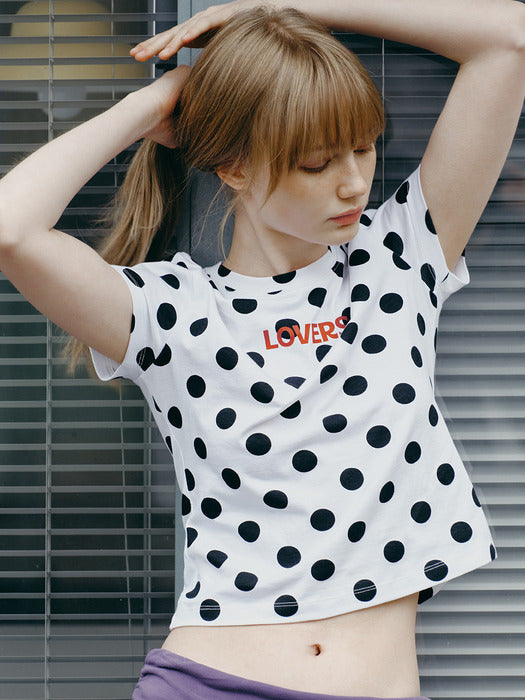 Raive Dot Lovers Print T-shirts