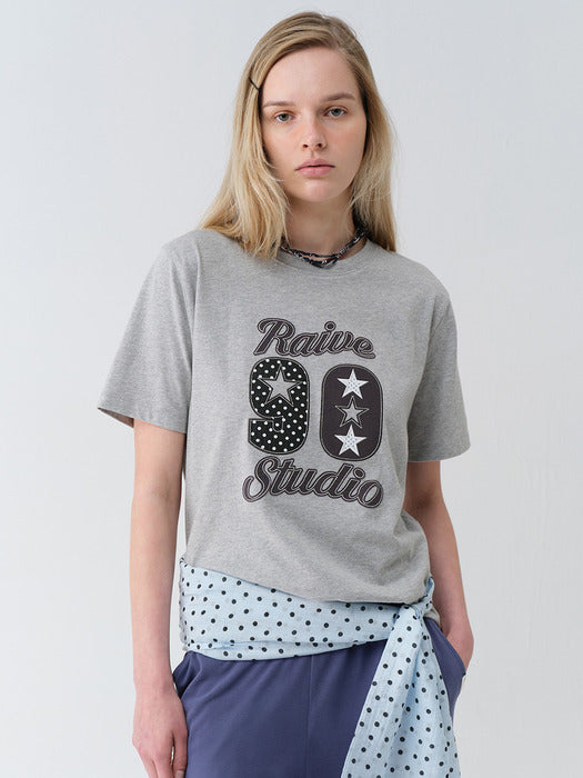 Raive 90 Embroidered T-shirts
