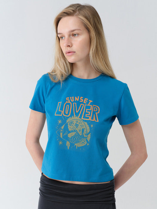 Raive Fish Lover Graphic T-shirts