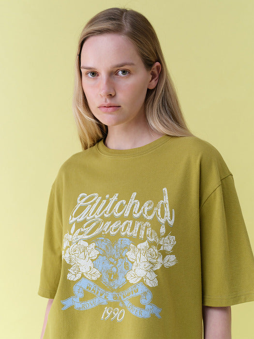 Raive Rose Glitched Dream Graphic T-shirts