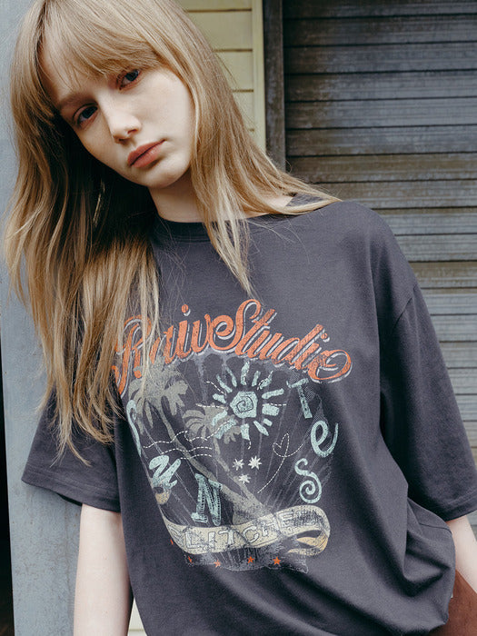 Raive Sunset Graphic T-shirts