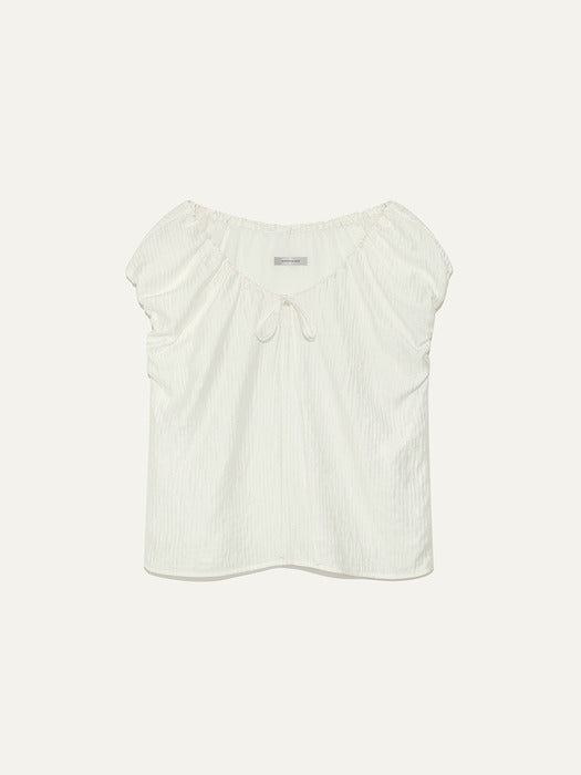 Kindersalmon Swan Blouse White