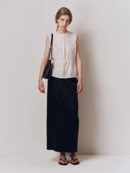 Kindersalmon Lace Sleeveless White