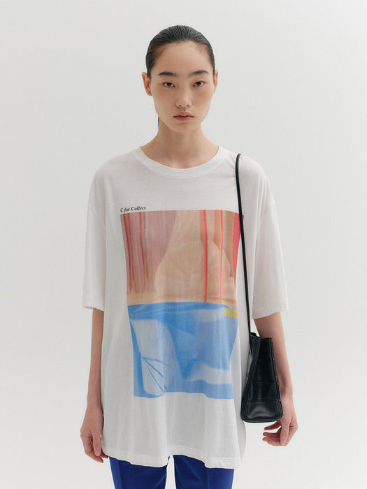 Eenk Graphic Printing T-shirt - White