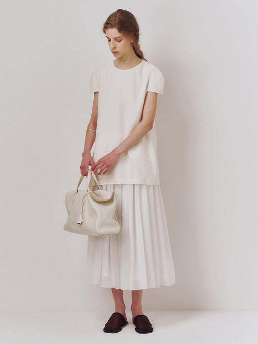 Kindersalmon April Skirt Off-White