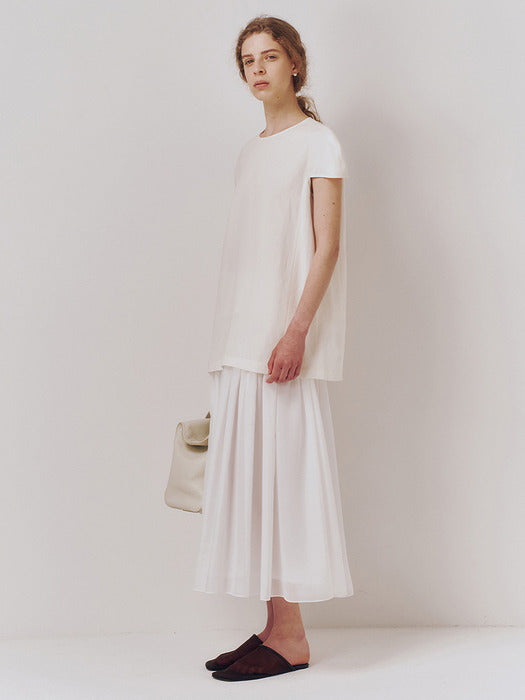 Kindersalmon April Skirt Off-White