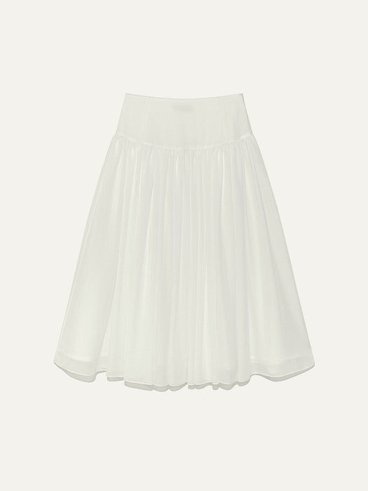 Kindersalmon April Skirt Off-White