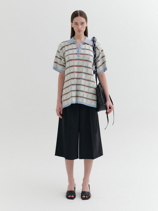 Eenk Back Button Knitwear Top - Ivory