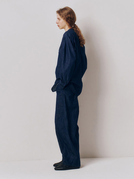 Kindersalmon Aria Trouser Denim blue
