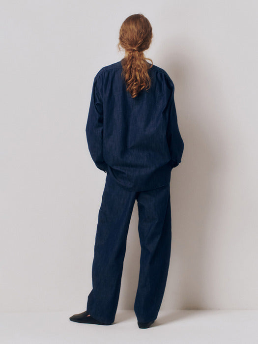 Kindersalmon Aria Trouser Denim blue