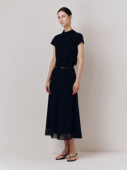 Kindersalmon Amy Dress Black