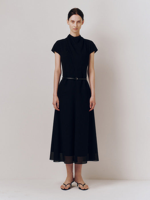 Kindersalmon Amy Dress Black