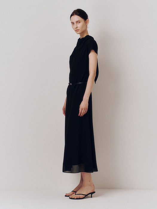Kindersalmon Amy Dress Black