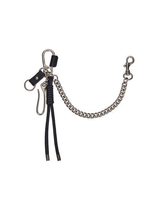 Vunque Motor Chain Keyring Black