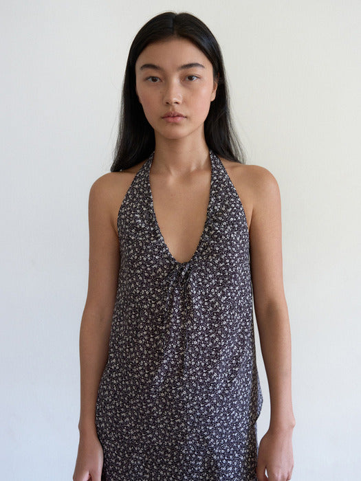 Mango Maniplease Bambi Floral Blouse Black