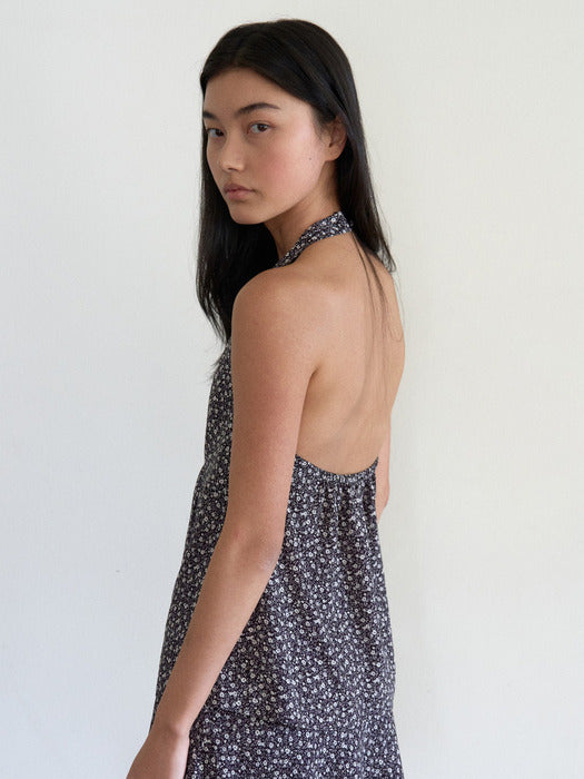 Mango Maniplease Bambi Floral Blouse Black