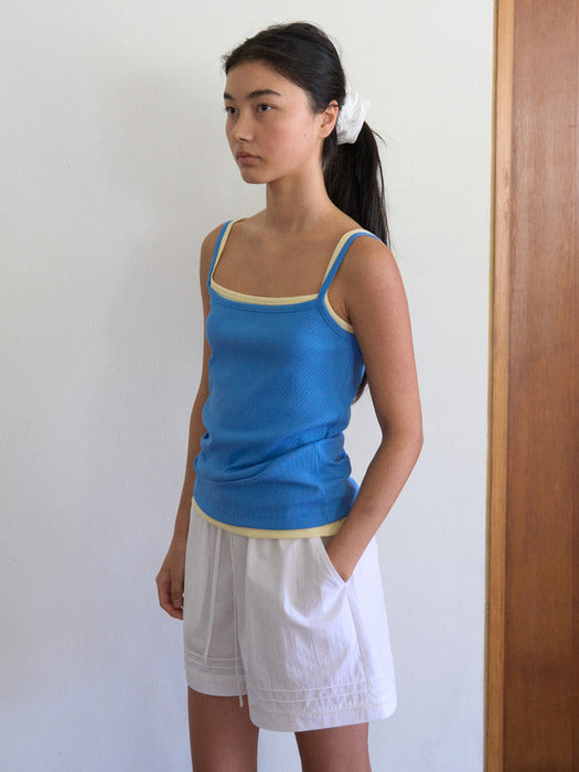 Mango Maniplease Sorbi Banding Shorts White