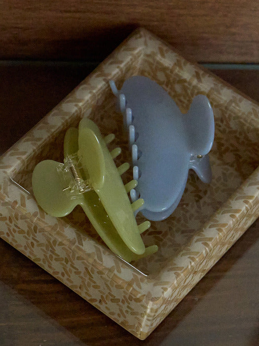 Mango Maniplease Jelly Claw Clip Powder Blue
