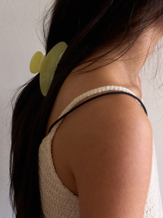 Mango Maniplease Jelly Claw Clip Lime