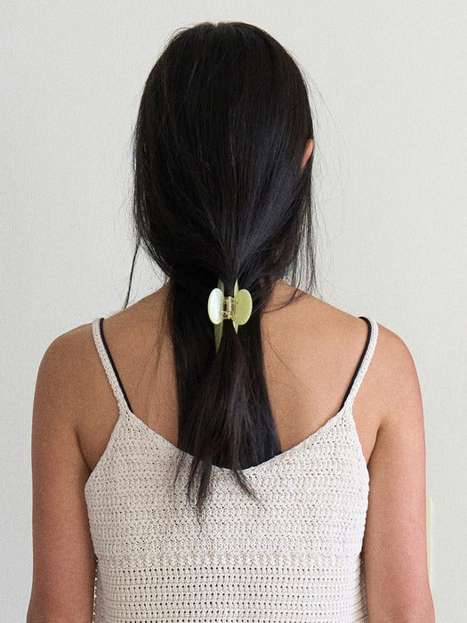 Mango Maniplease Jelly Claw Clip Lime