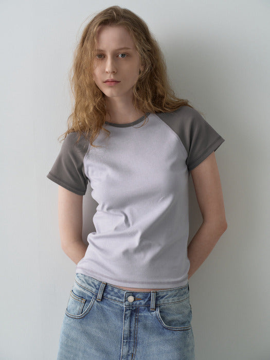 Facade Pattern Classic Raglan Rib T-shirt