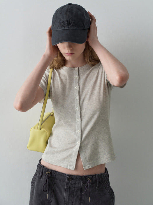 Facade Pattern Raw Vintage Ball Cap