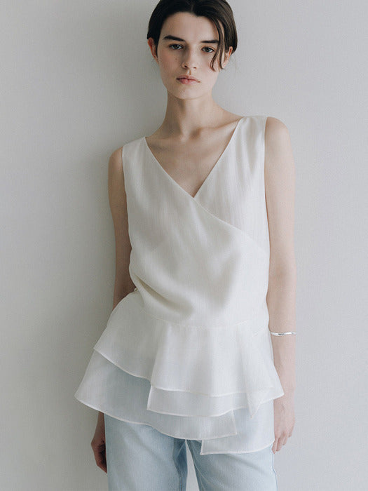 Loeuvre Asymmetric Layered Flare Top