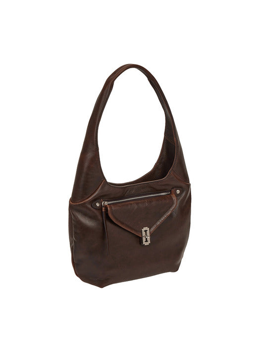 Vunque Occam Shell Vintage Hobo M Brown